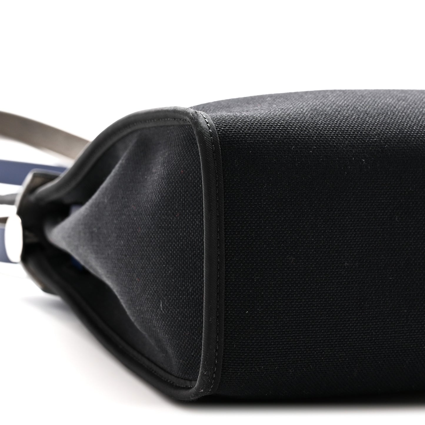 Military Toile Vache Hunter Herbag Zip 31 PM Black Bleu Saphir
