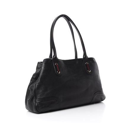 Gucci Calfskin Medium Princy Tote Black 3 of 10