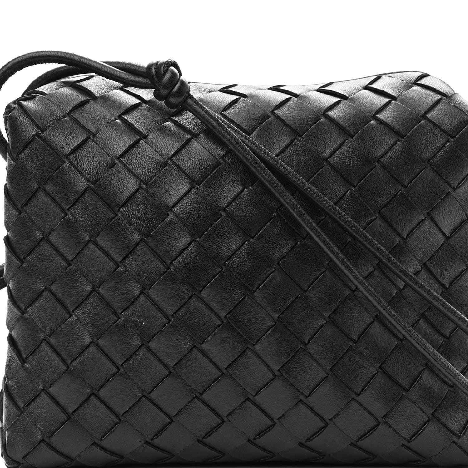 Bottega Veneta Nappa Intrecciato Small Loop Camera Bag Black 7 of 9