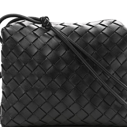 Bottega Veneta Nappa Intrecciato Small Loop Camera Bag Black 7 of 9