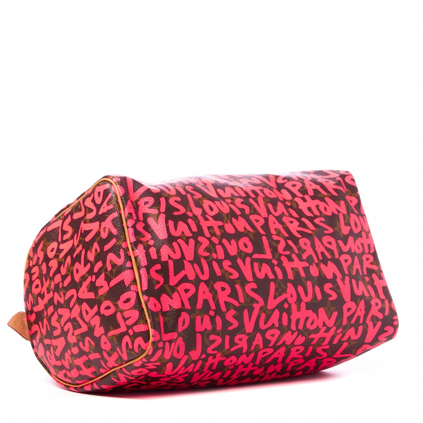 Monogram Graffiti Speedy 30 Fuchsia