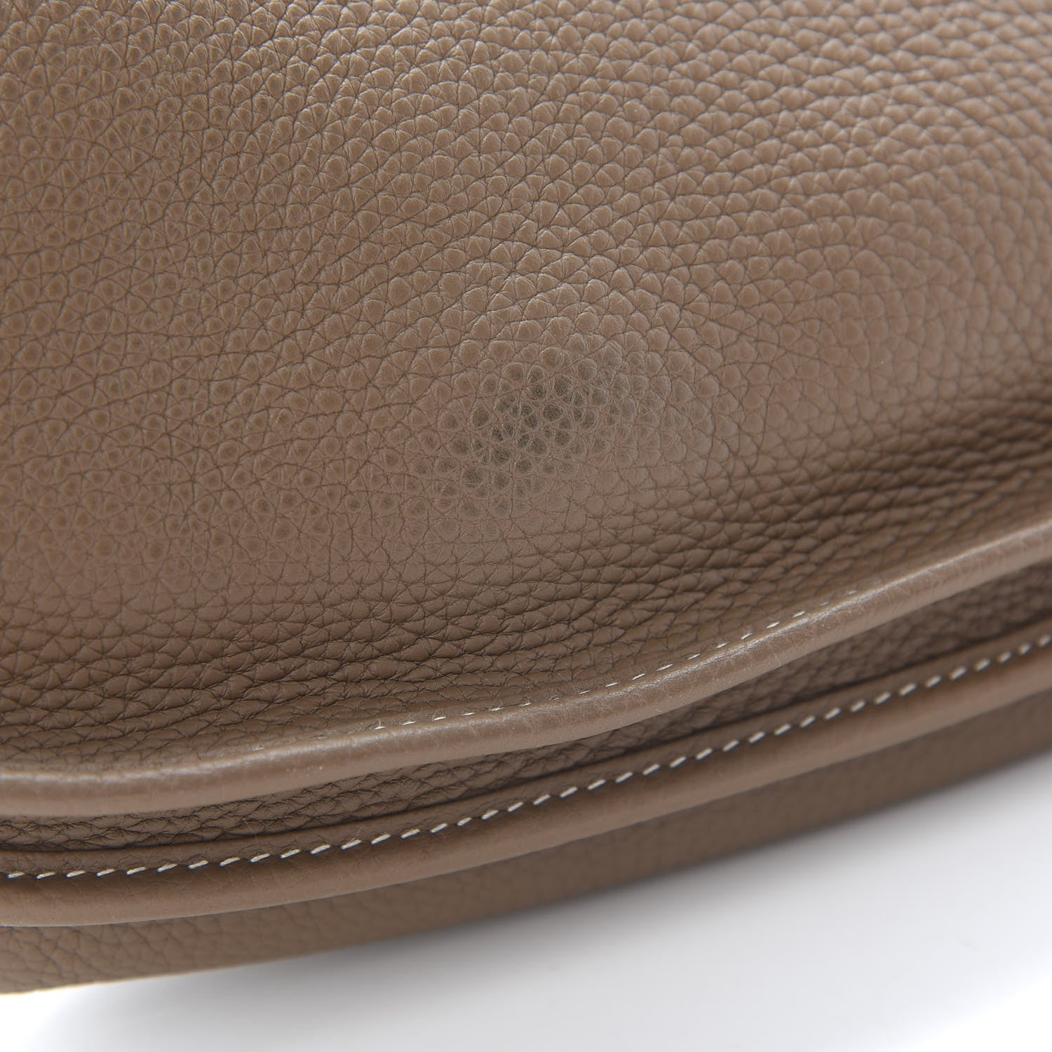 Hermes Taurillon Clemence Evelyne III PM Etoupe 10 of 10