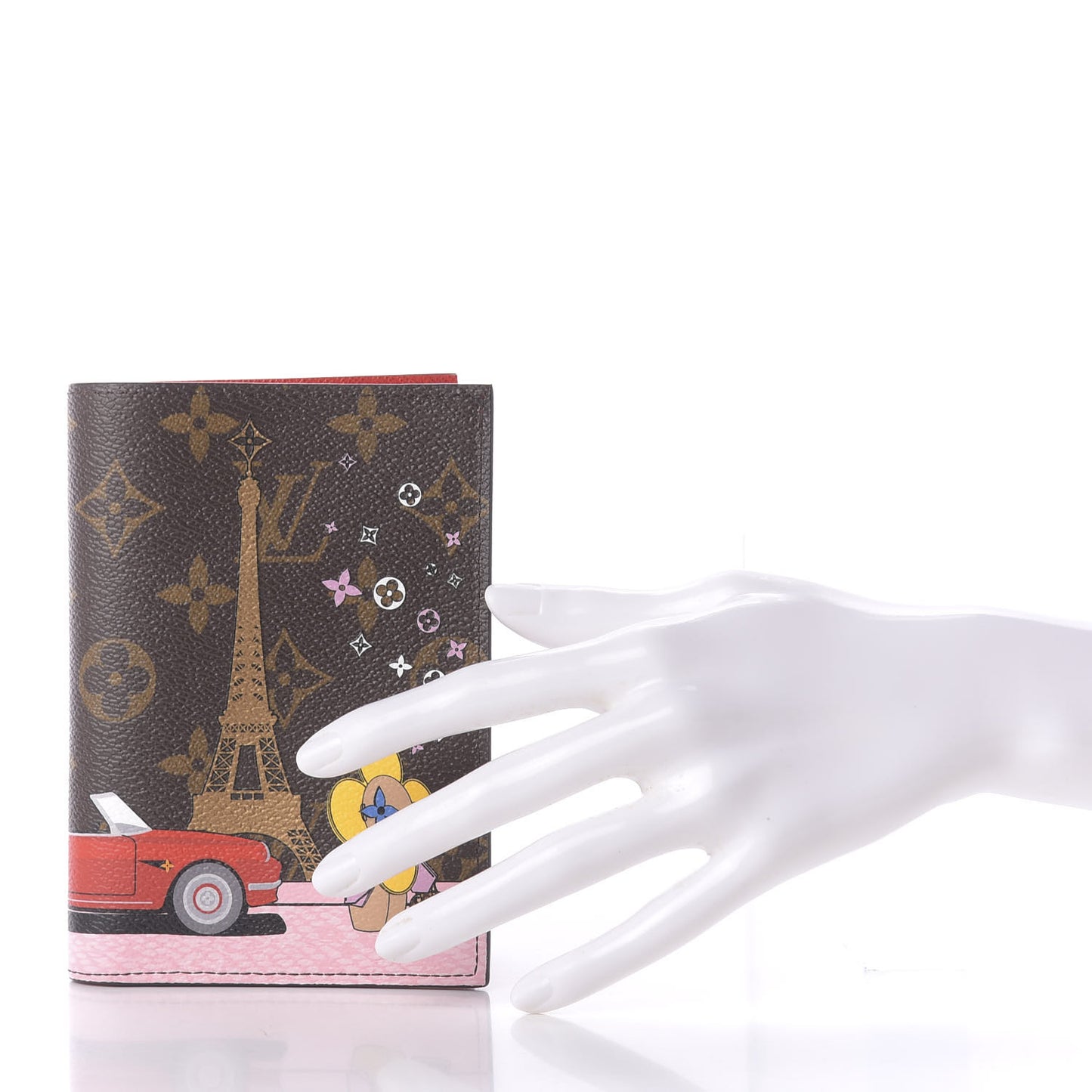 Monogram 2019 Christmas Animation Passport Cover Rouge