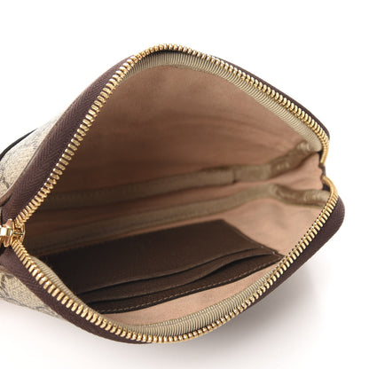 Gucci GG Supreme Monogram Ophidia Belted iPhone Case 65 26 Dark Brown 5 of 11