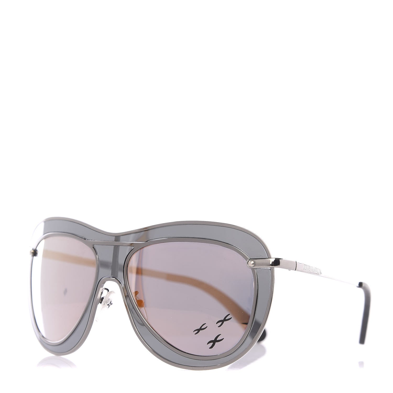 Louis Vuitton Aviator Sunglasses Z0905U Grey 1 of 8