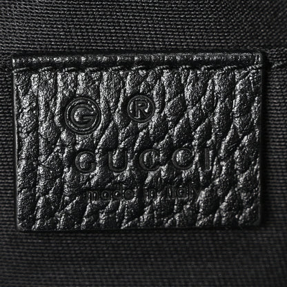 Gucci Nylon Monogram Fanny Pack Belt Bag Black 6 of 10
