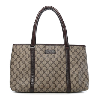 Gucci GG Plus Monogram Medium Joy Tote Dark Brown 1 of 9