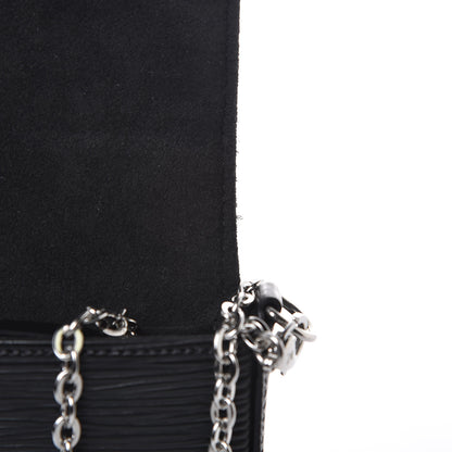 Louis Vuitton Epi Pochette Felicie Black 11 of 12