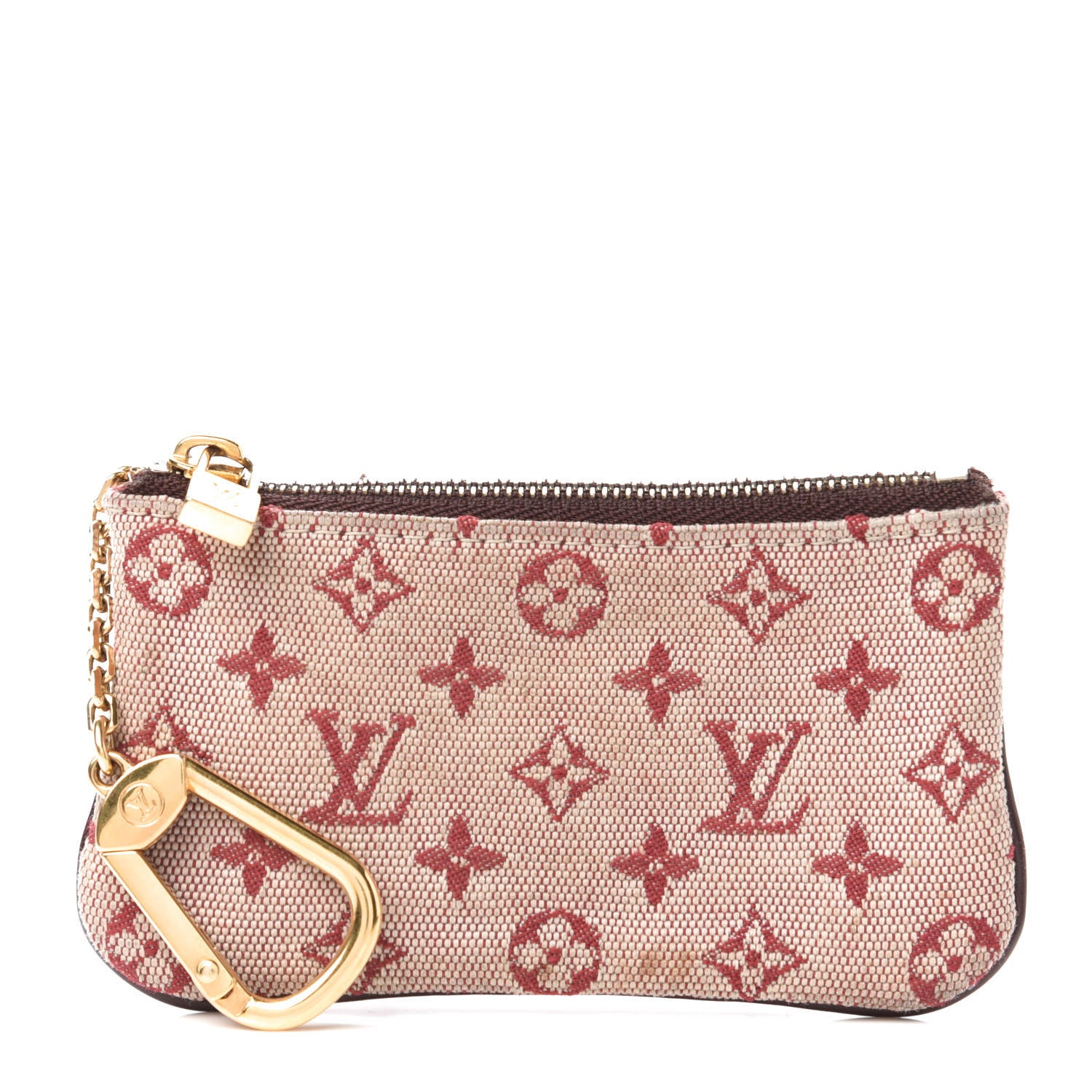 Louis Vuitton Mini Monogram Key Pouch Cherry 1 of 10
