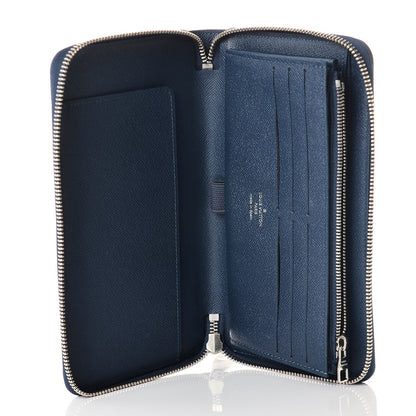 Louis Vuitton Taiga Zippy Organizer Wallet Ocean 5 of 7