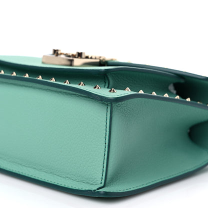 MCM Grained Calfskin Small Studded Patricia Satchel Mint 9 of 9