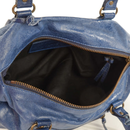 Balenciaga Chevre Classic Hardware Mini Twiggy Indigo 7 of 11