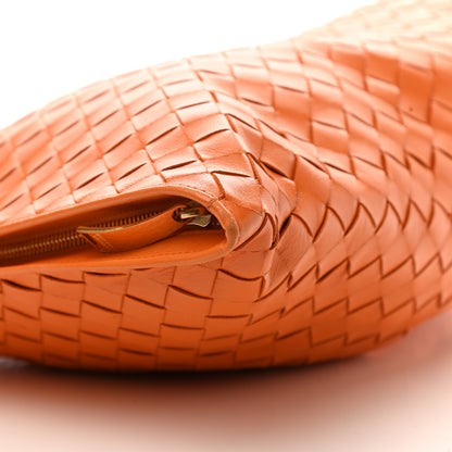Bottega Veneta Nappa Intrecciato BV Twist Orange 9 of 9