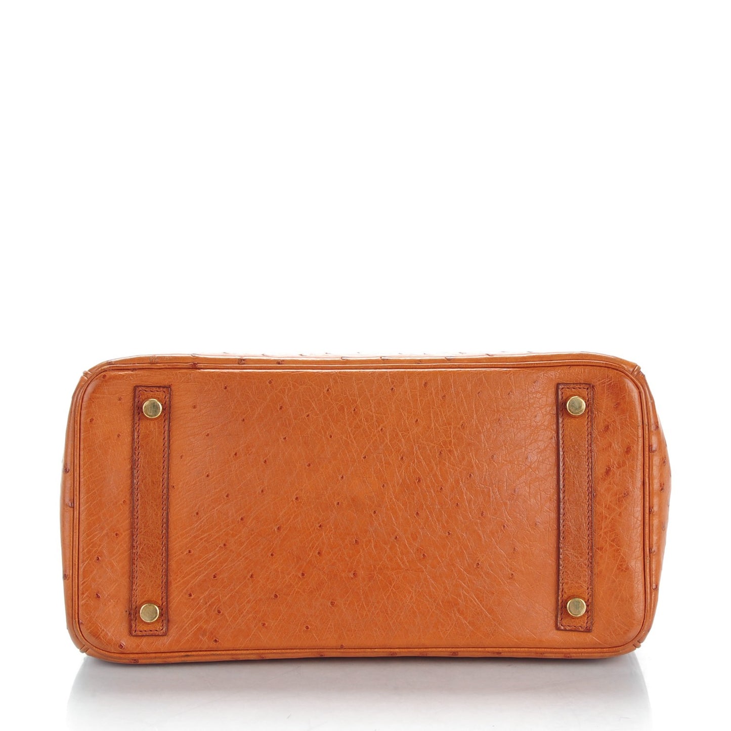 Ostrich Birkin 30 Cognac