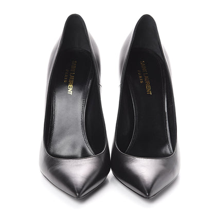 Saint Laurent Calfskin Opyum 110 Pumps 41 Black 2 of 7