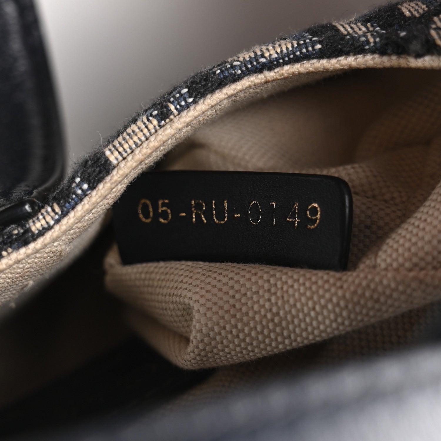 Christian Dior Oblique Mini Saddle Bag Blue 13 of 19