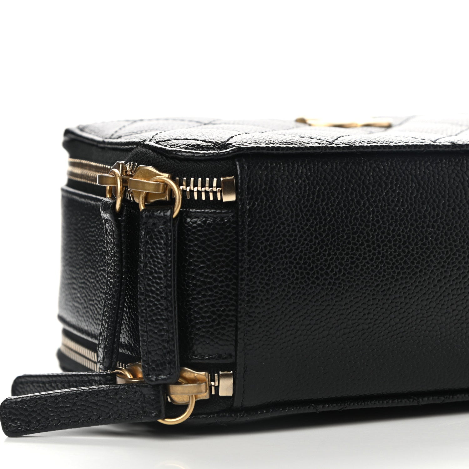 Chanel Caviar Quilted Mini Pick Me Up Vanity Case Black 9 of 11