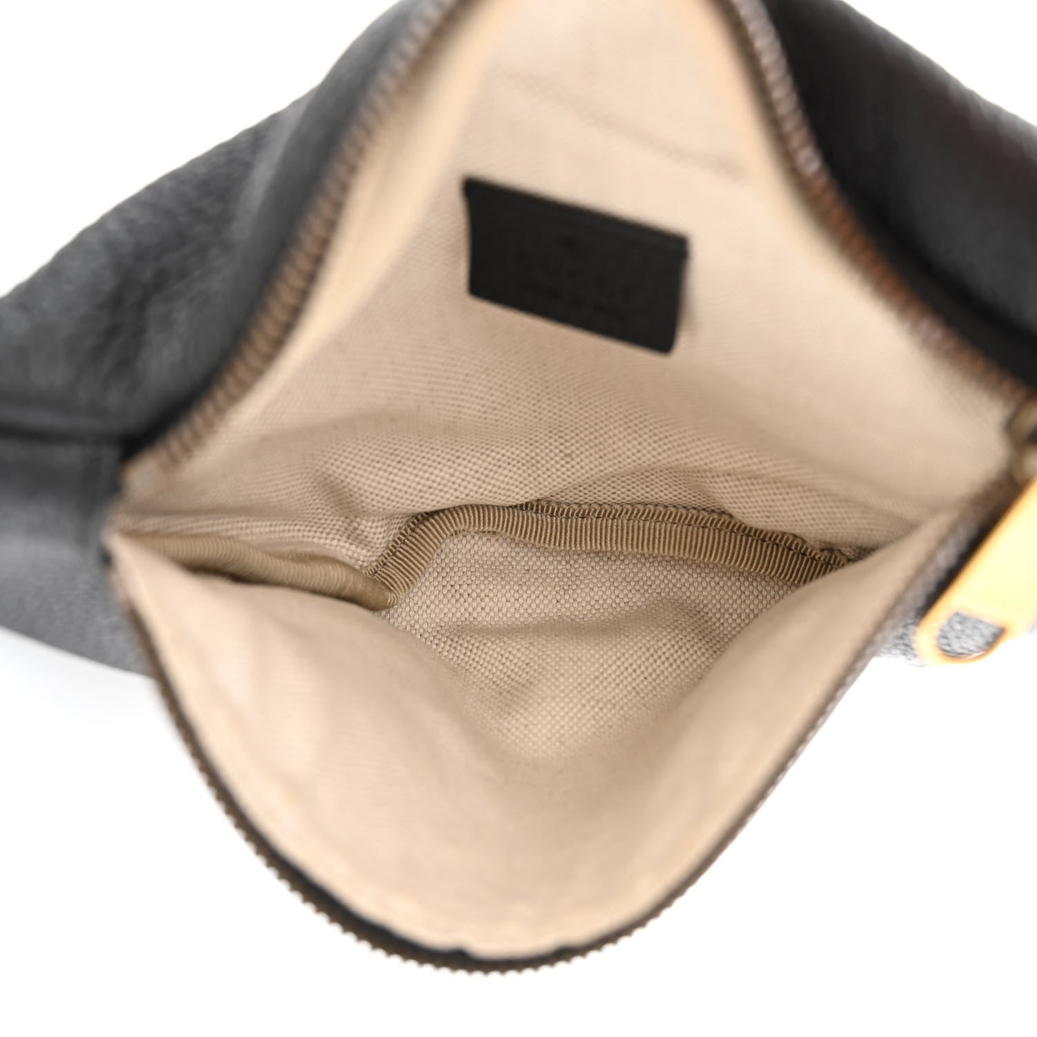 Gucci Grained Calfskin Small Logo Belt Bag Black 5 of 10