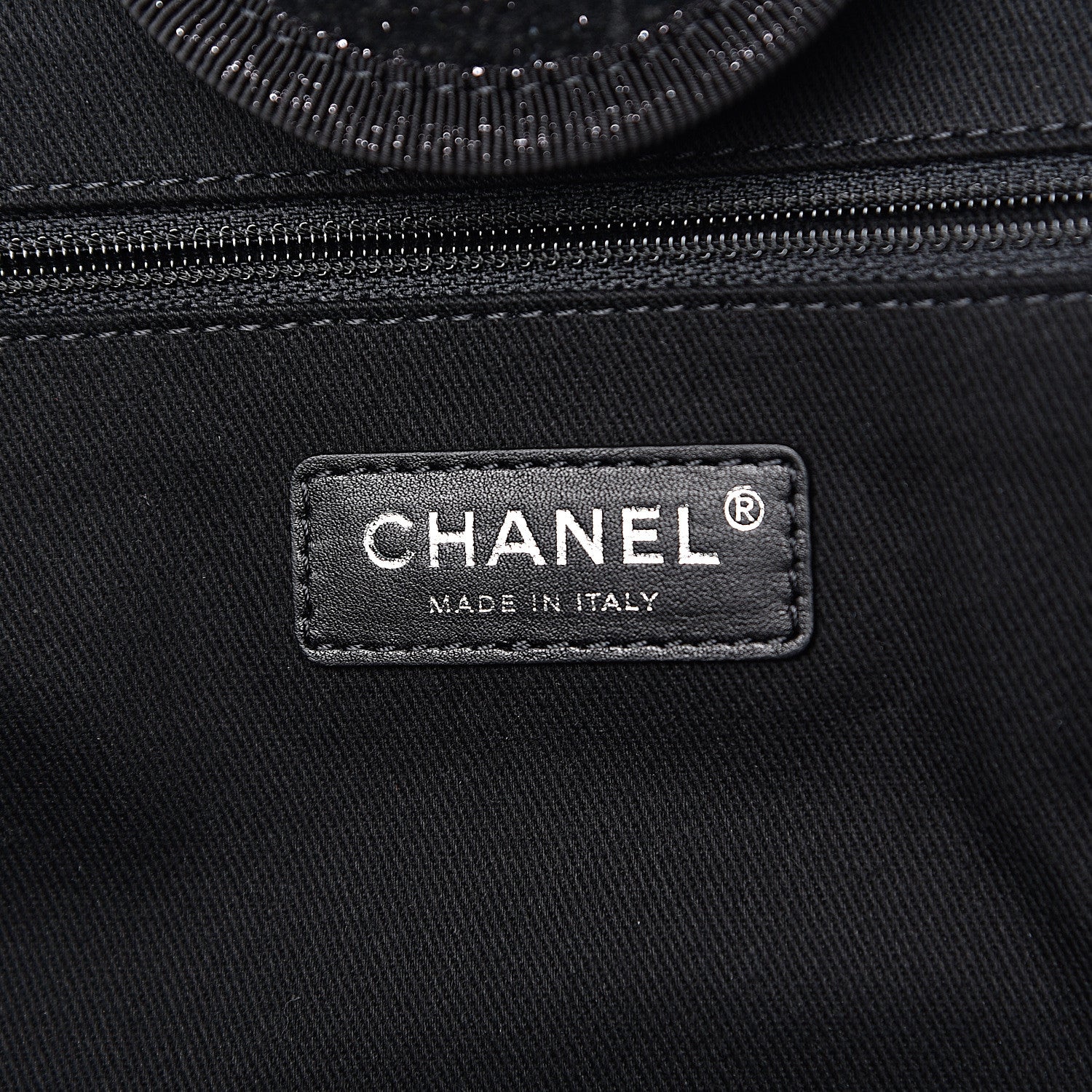 Chanel Lurex Boucle Medium Deauville Tote Black 7 of 11