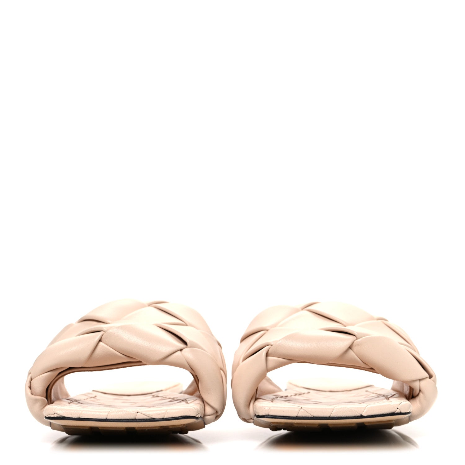 Bottega Veneta Nappa Maxi Intrecciato Lido Flat Sandals 40 Bandage 3 of 9