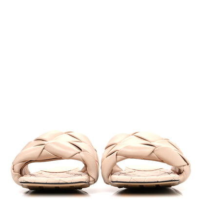 Bottega Veneta Nappa Maxi Intrecciato Lido Flat Sandals 40 Bandage 3 of 9