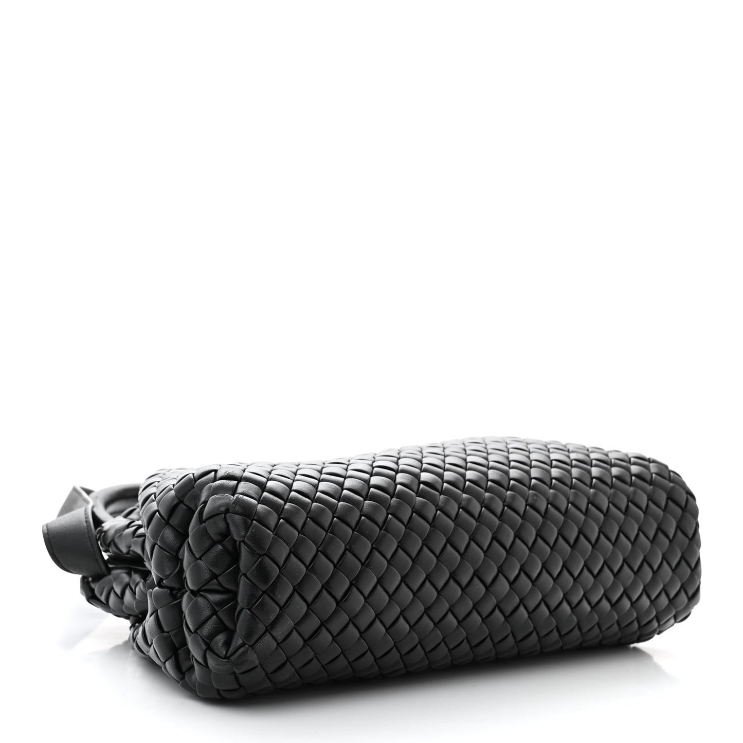 Nappa Intrecciato Small Padded The Handle Black