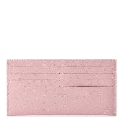 Louis Vuitton Calfskin Felicie Card Holder Insert Rose Ballerine 1 of 8
