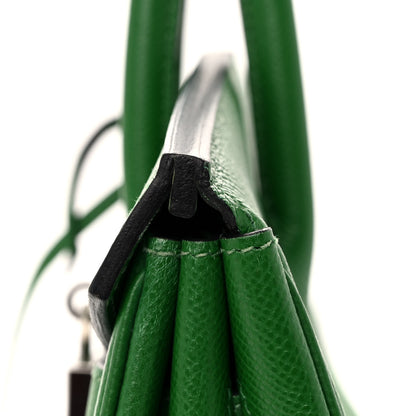 Hermes Epsom Birkin 35 Vert Bengale 11 of 13