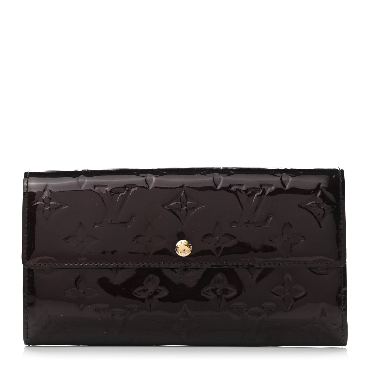 Louis Vuitton Vernis Sarah Wallet Amarante 1 of 9