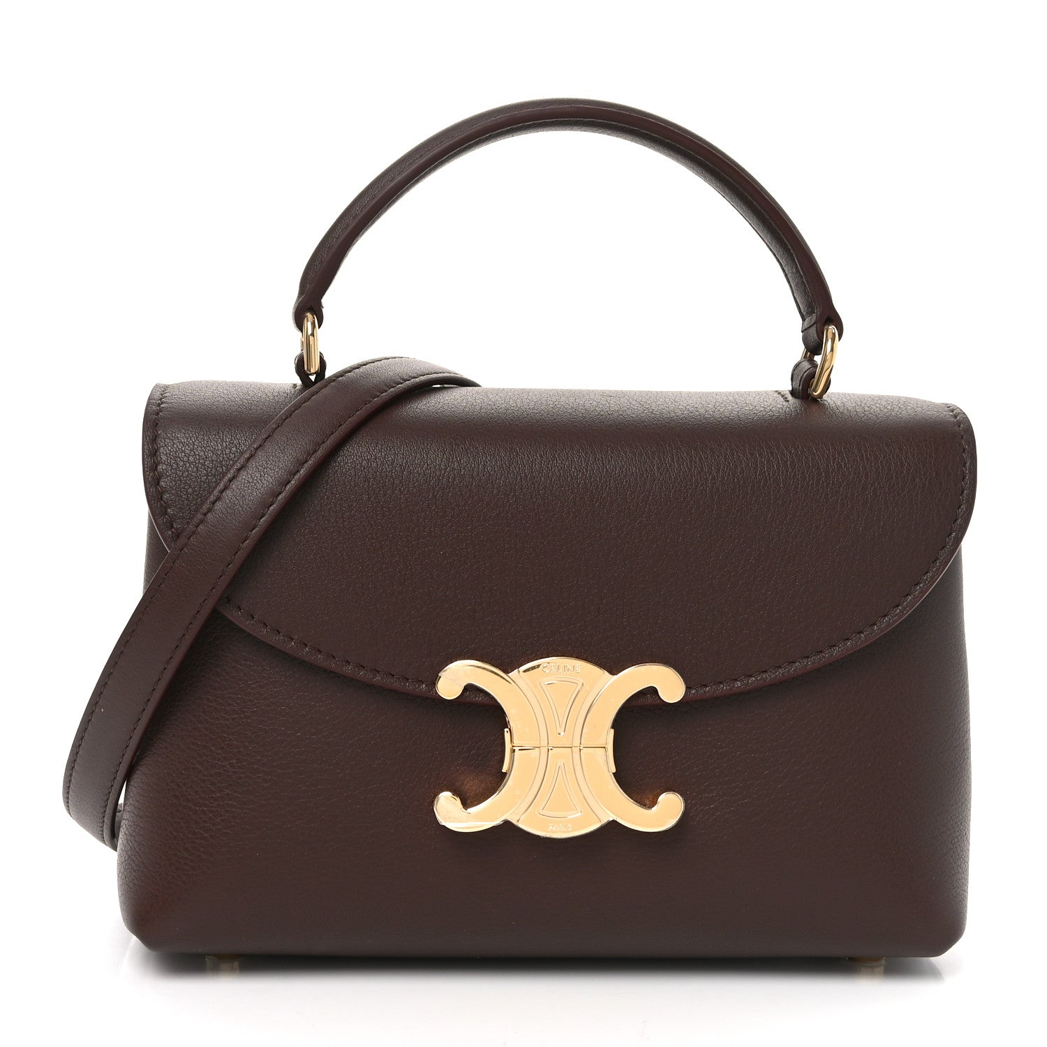 Celine Supple Grained Calfskin Teen Nino Chestnut 1 of 9