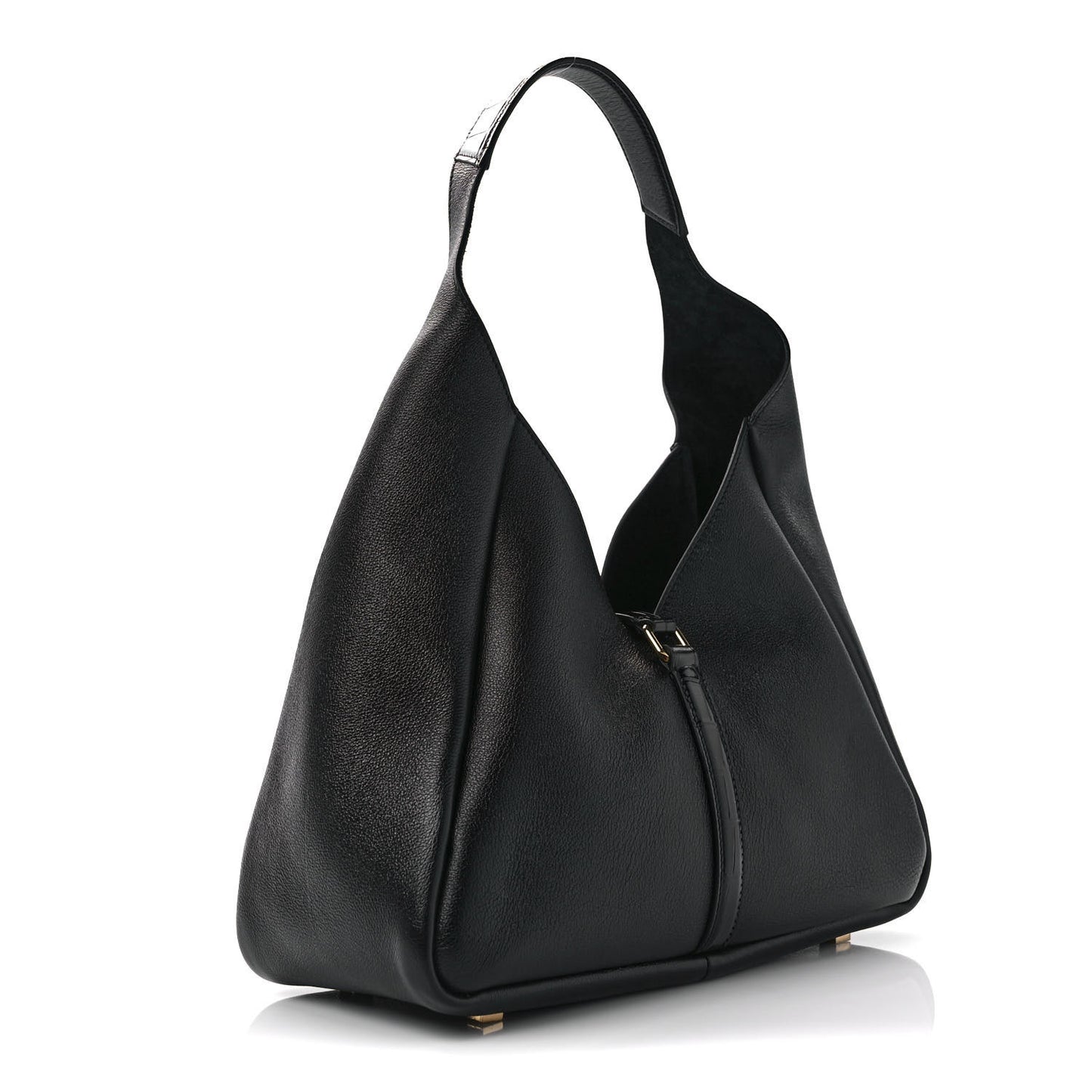 Calfskin Medium G-Lock Hobo Black
