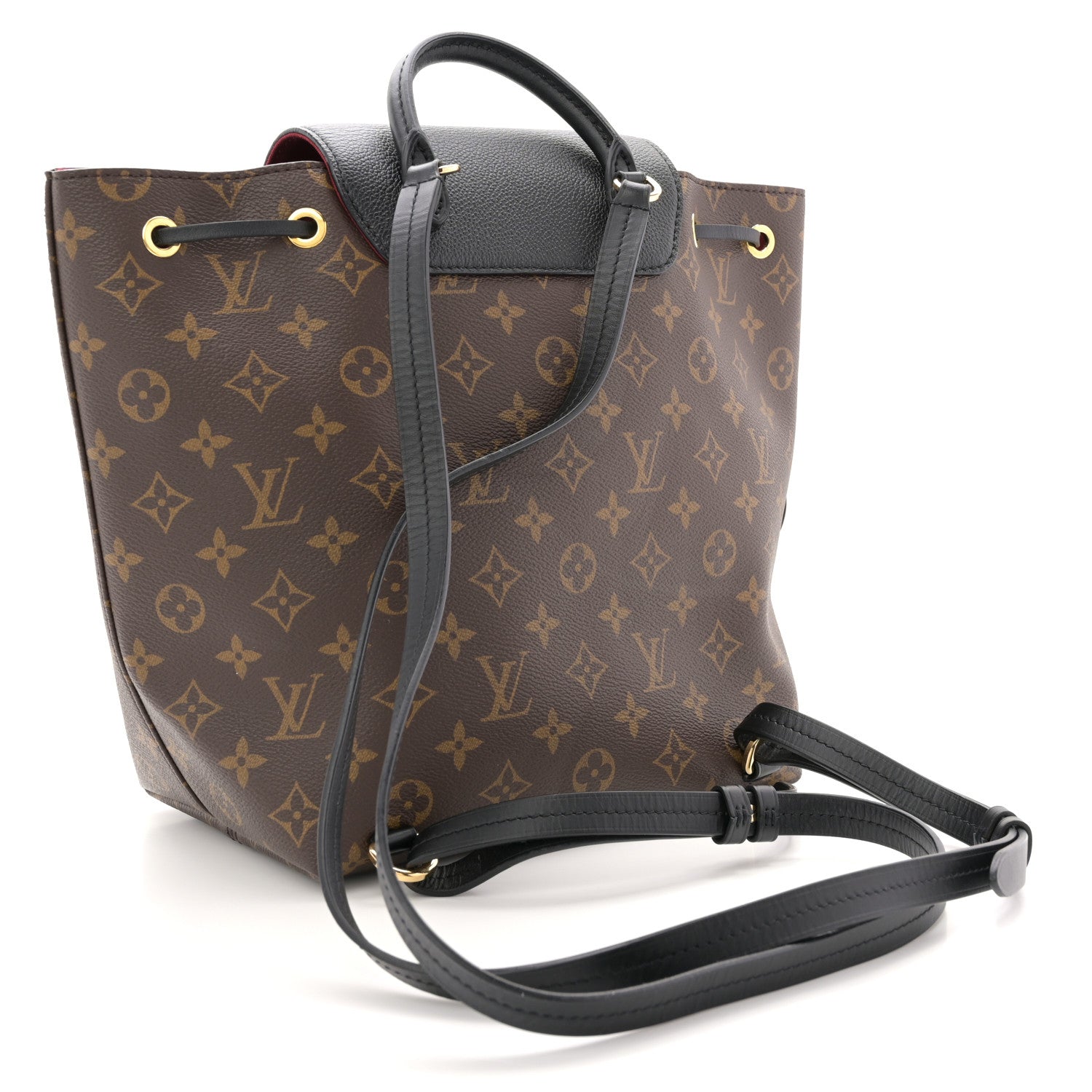 Louis Vuitton Monogram Montsouris PM Black 3 of 9