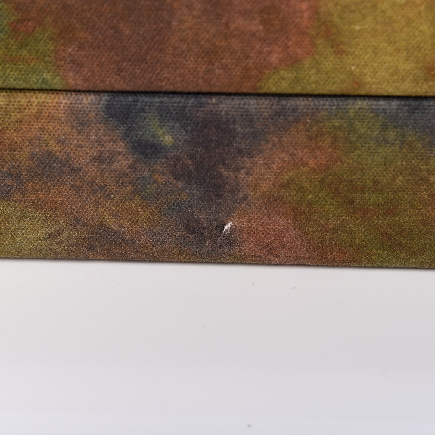 Washed Toile Graffiti On The Pavements Briefcase Khaki Multicolor