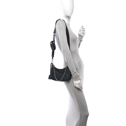 Prada Nylon Re-Edition 2005 Shoulder Bag Black 1 of 13