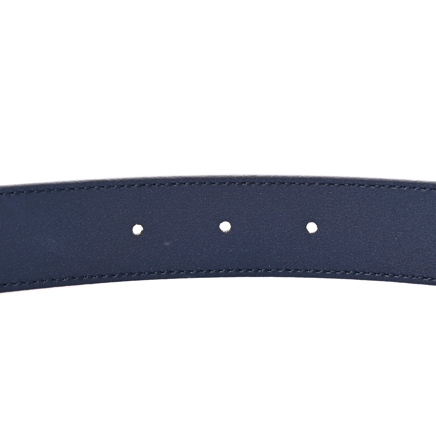 Gucci GG Supreme Monogram Kaleidoscope Double G 30mm Belt 90 36 Blue Orange Multicolor Blue Agata 5 of 6