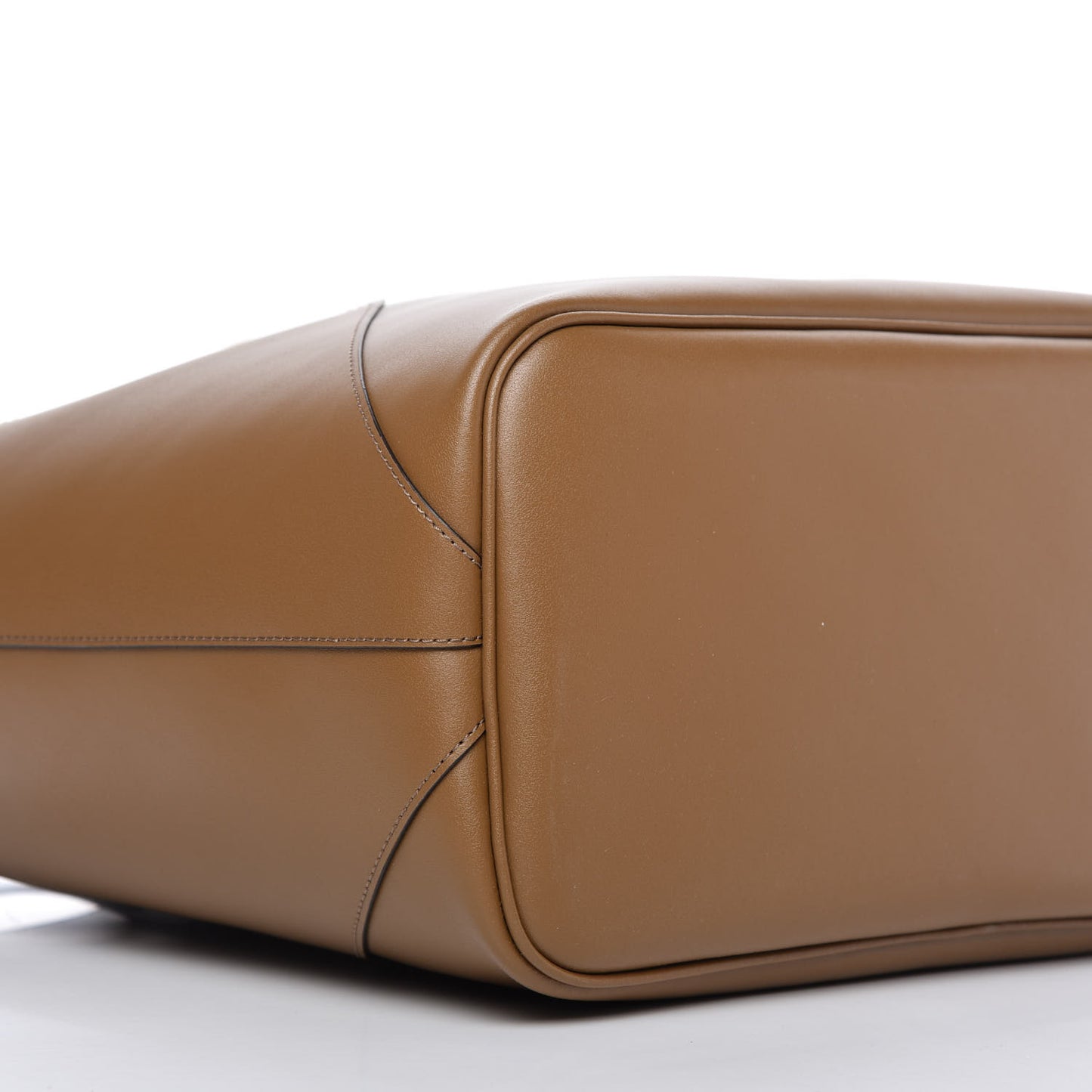Smooth Calfskin Wing Shopper Tote Military Green
