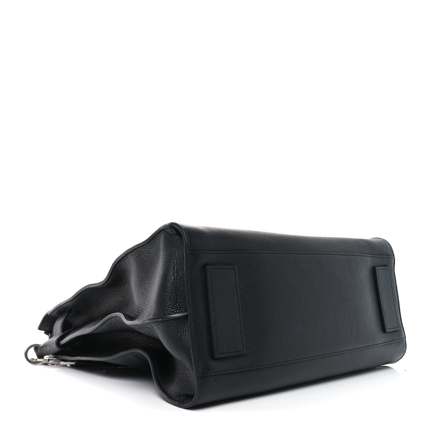 Saint Laurent Grained Calfskin Sac De Jour Souple North South Tote Black 4 of 9