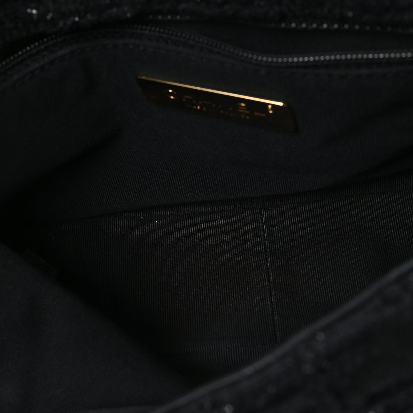 Tweed Quilted Medium Chanel 19 Flap Black Black