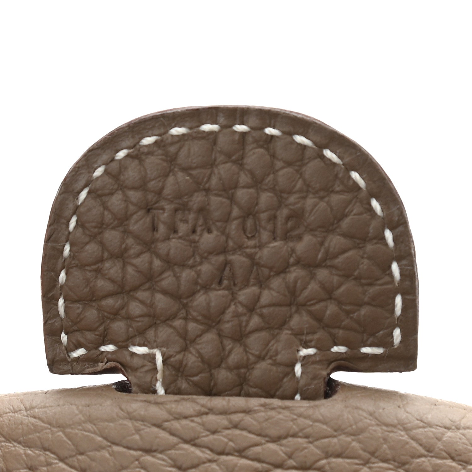 Hermes Taurillon Clemence Evelyne III GM Etoupe 7 of 9