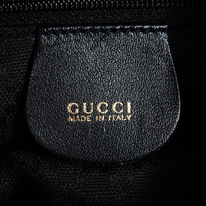 Gucci Leather Bamboo Backpack Black 7 of 8