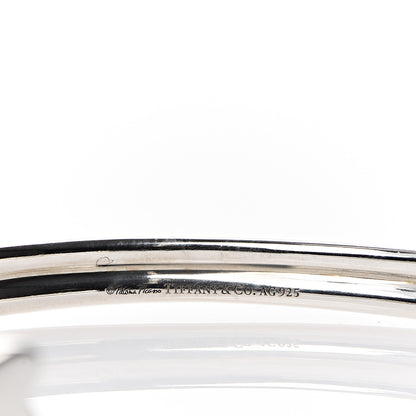 Tiffany Sterling Silver Tenderness Heart Cuff Bracelet 3 of 5