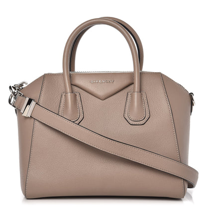 Givenchy Sugar Goatskin Small Antigona Mastic 1 of 8