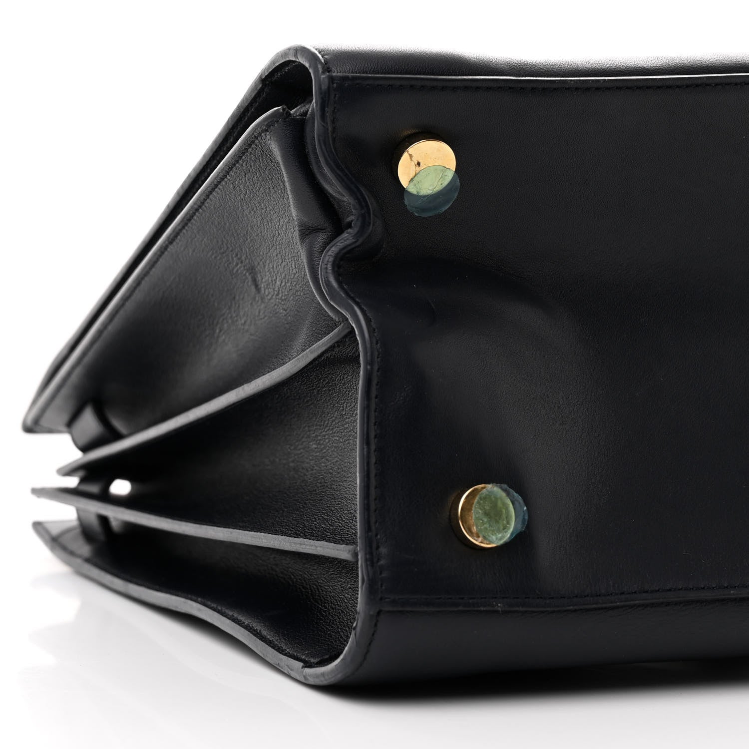 Saint Laurent Calfskin Large Sac de Jour Carryall Navy 10 of 12