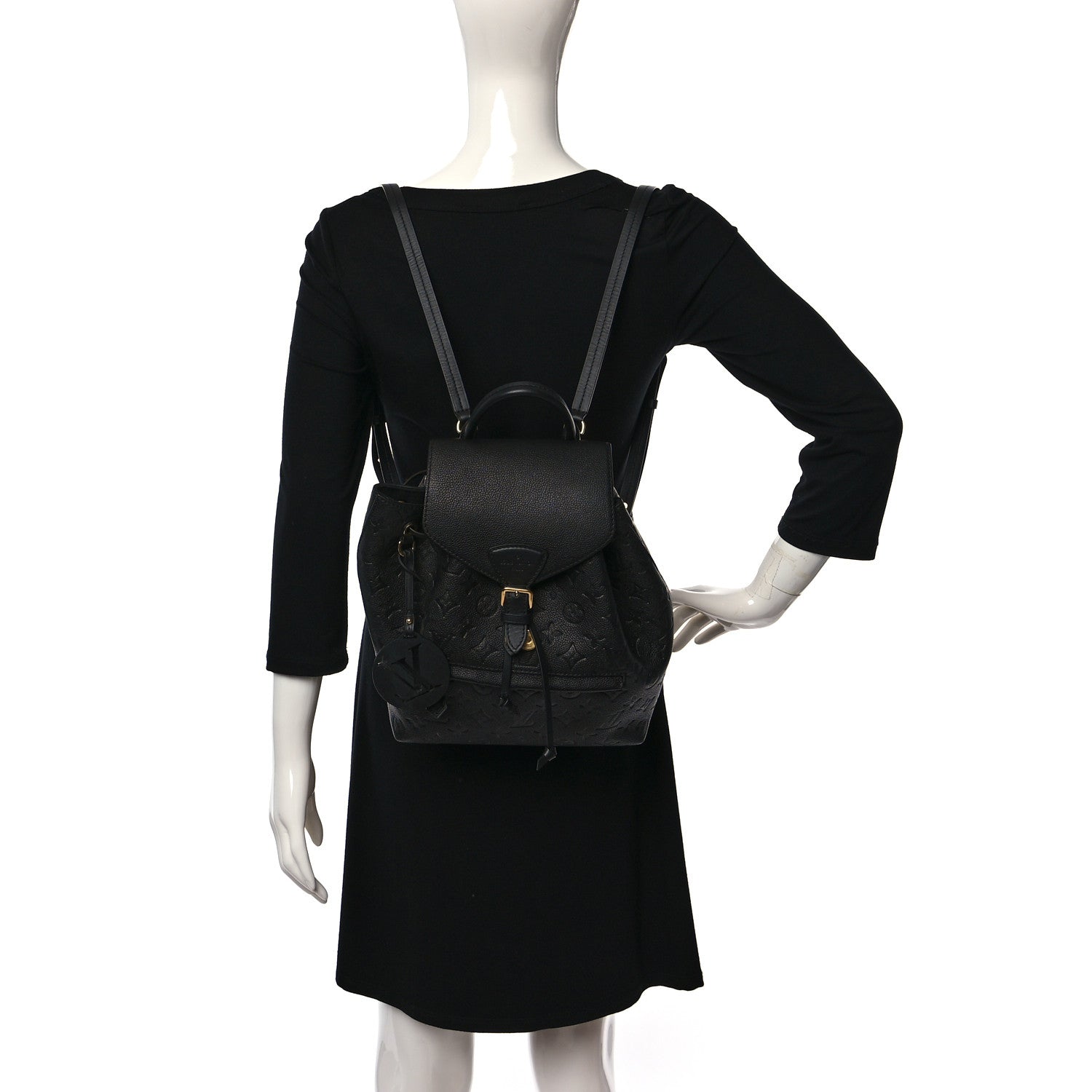 Louis Vuitton Empreinte Montsouris NM Backpack Black 3 of 15
