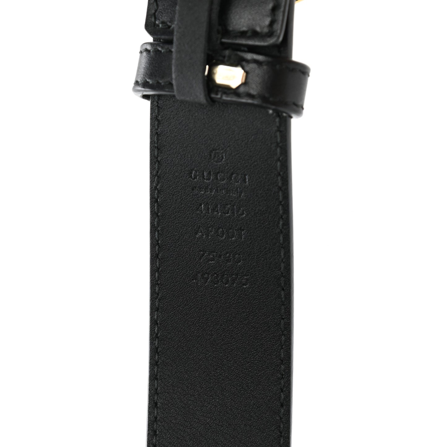 Calfskin Double G 30mm Belt 75 30 Black