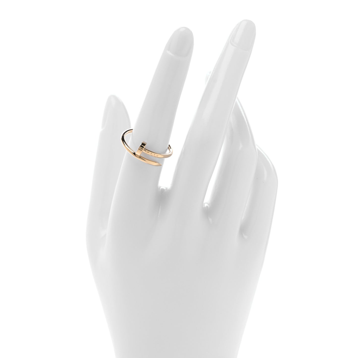 18K Yellow Gold Small Juste Un Clou Ring 55/7.25