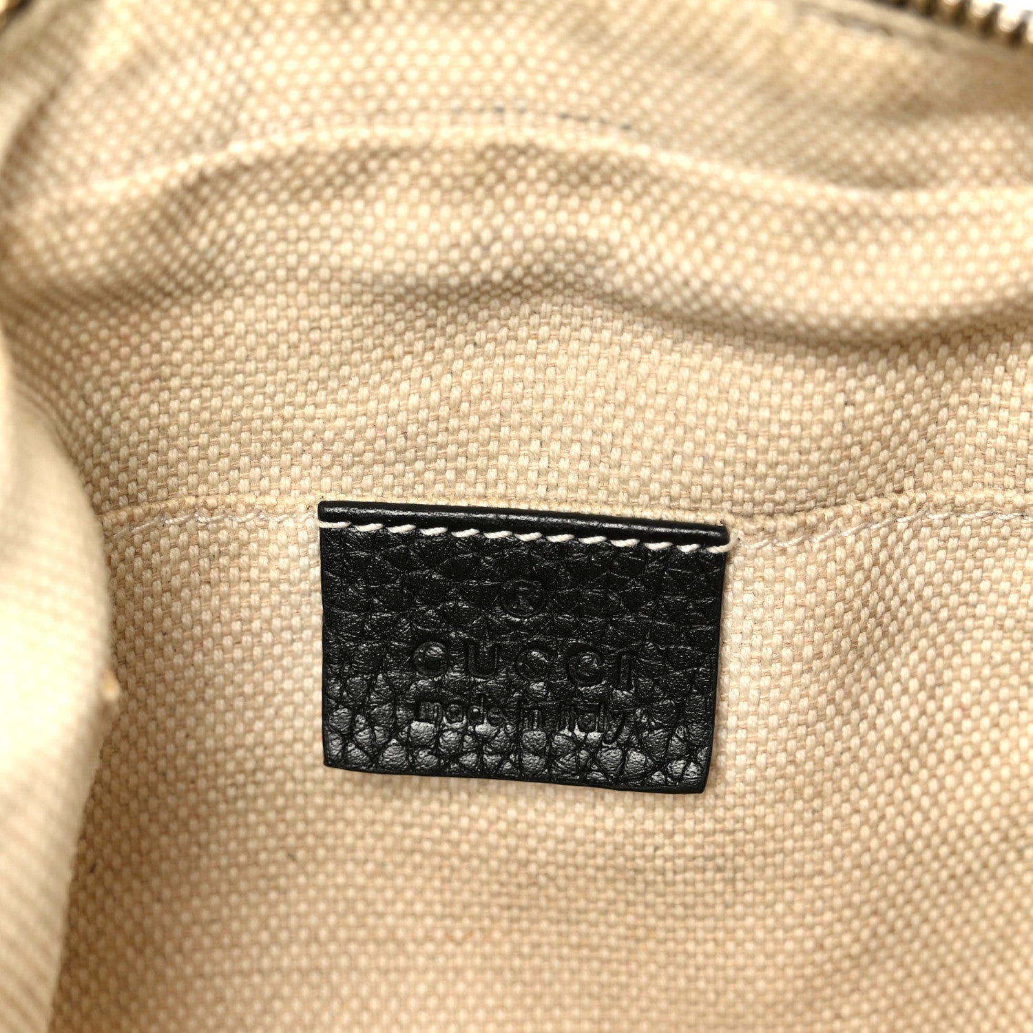 Gucci Pebbled Calfskin Small Soho Disco Bag Black 6 of 11