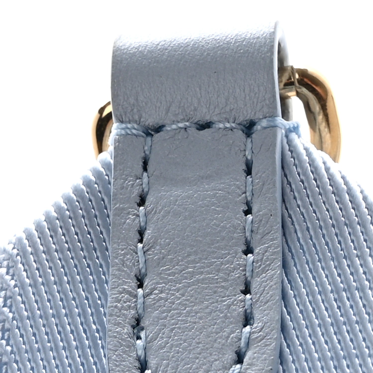Louis Vuitton Nylon Adjustable Shoulder Strap Light Blue 4 of 4