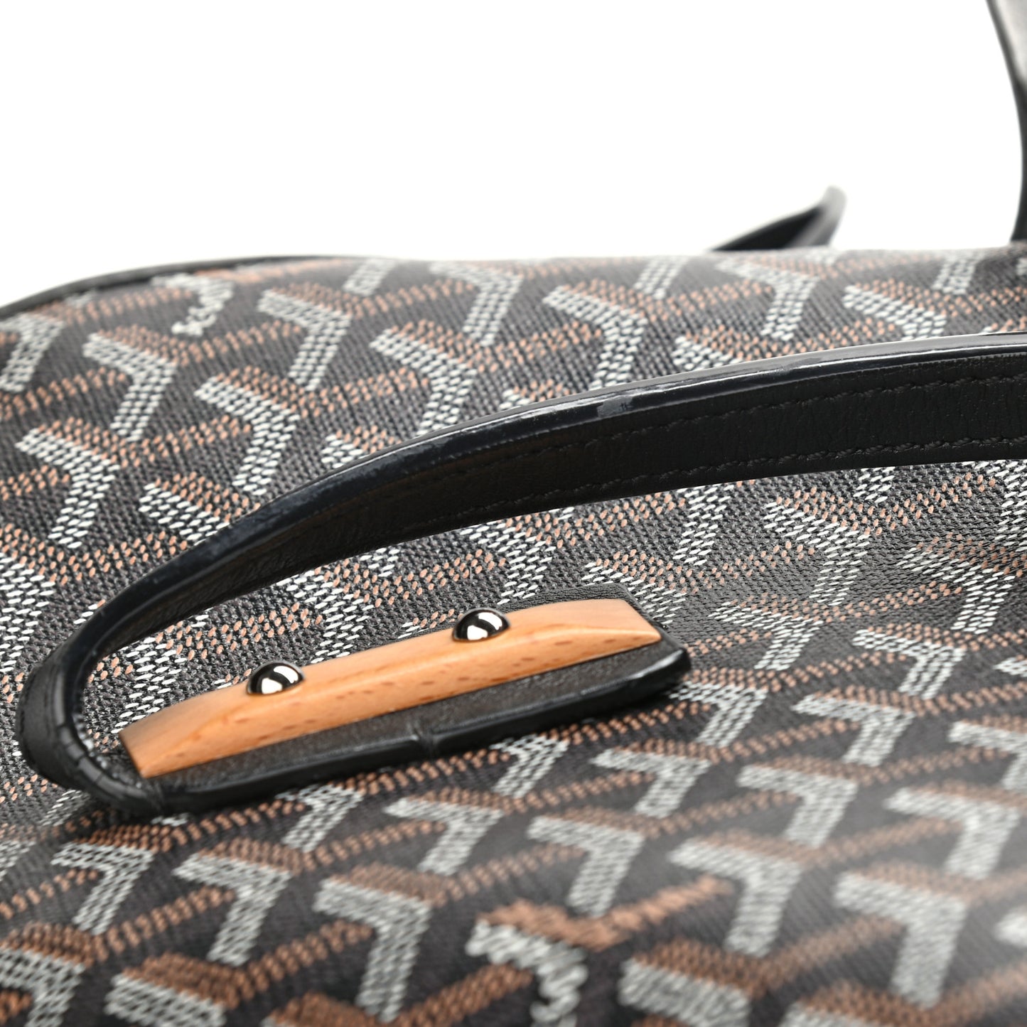 Goyardine Marquises Tote Black