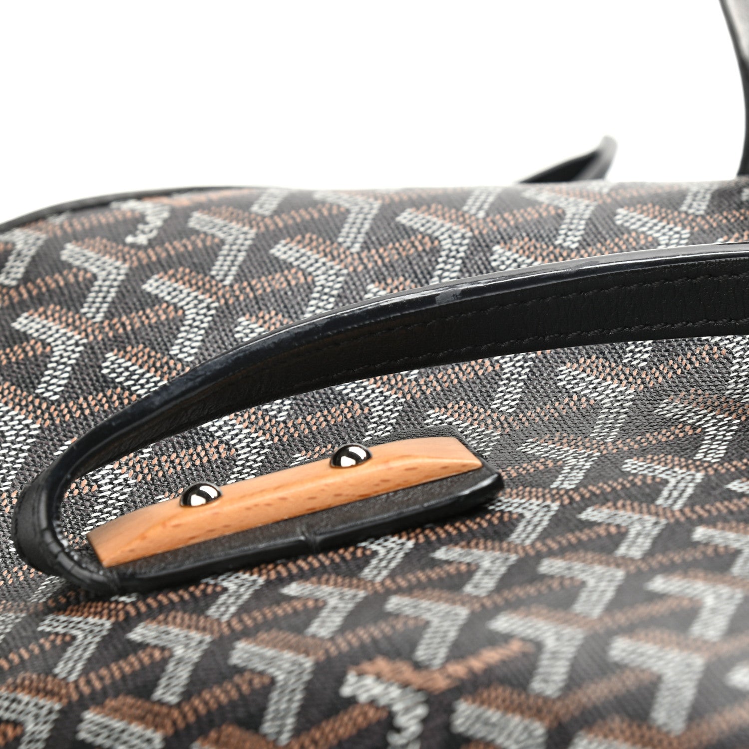 Goyard Goyardine Marquises Tote Black 26 of 26